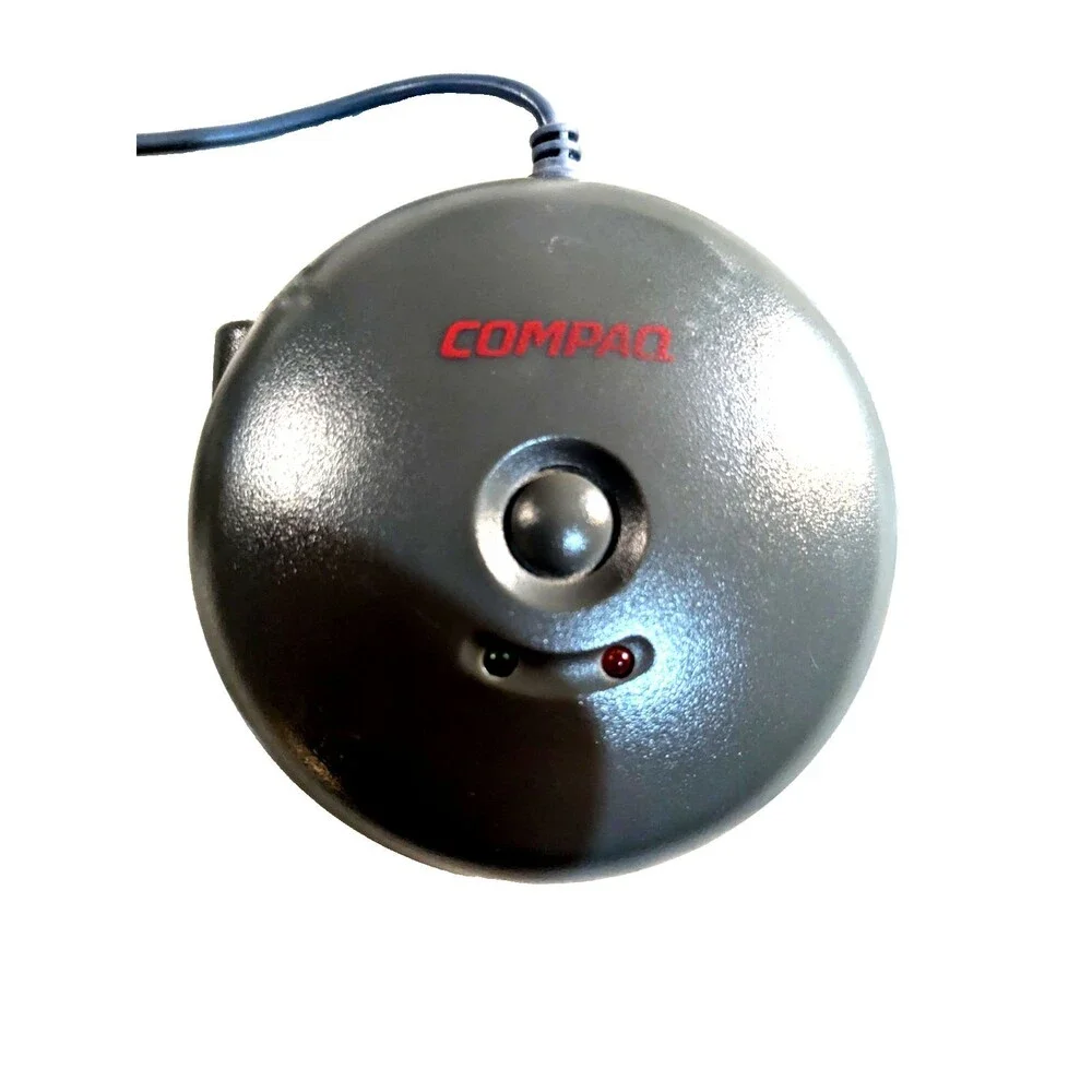 Compaq 27mhz Wireless Optical Mouse and Transmitter 26-751 Vintage